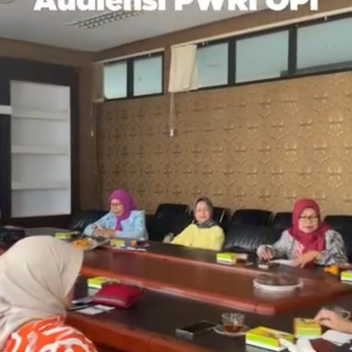 Audiensi PWRI OPI DP3A Kota Bandung