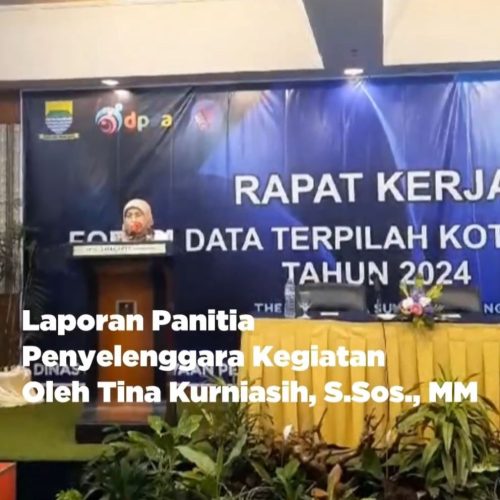 Rapat Kerja Forum Data Terpilih Kota Bandung 2024