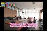 Wawancara dan Pengisian Instrumen Pengawasan KTR bersama Pemda dan Pengelola Taman Kota