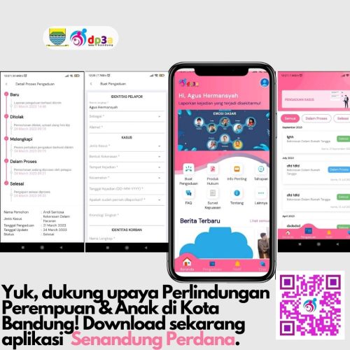 Catat! Ini Dua Layanan Online DP3A Kota Bandung untuk Permudah Akses Pengaduan