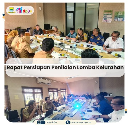 Rapat Persiapan Penilaian Lomba Kelurahan