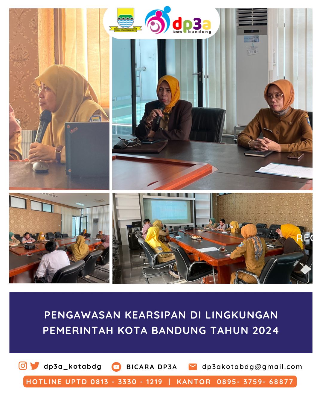 You are currently viewing Pengawasan Kearsipan di Lingkungan Pemerintah Kota Bandung Tahun 2024