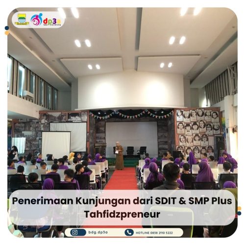 Penerimaaan Kunjungan dari SDIT & SMP Plus Tahfidzpreneur