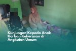 Kunjungan Kepada Anak Korban Kekerasan di Angkutan Umum Oleh Kepala DP3A dan UPTD PPA Kota Bandung