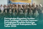 Kegiatan Peningkatan Kapasitas Sumber Daya Lembaga Penyedia Layanan Peningkatan Kualitas Keluarga Tingkat Daerah Kabupaten/ Kota Kegiatan Penguatan dan Pengembangan Lembaga Penyedia Layanan Peningkatan Kualitas Keluarga Hari Pertama