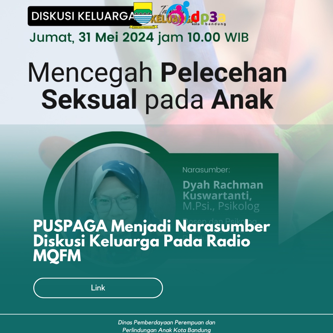 You are currently viewing PUSPAGA Menjadi Narasumber Diskusi Keluarga Pada Radio MQFM