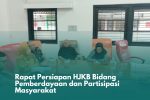 Rapat Persiapan HJKB Bidang Pemberdayaan dan Partisipasi Masyarakat