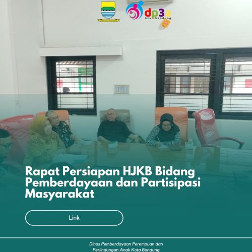 Rapat Persiapan HJKB Bidang Pemberdayaan dan Partisipasi Masyarakat