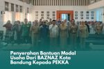 Penyerahan Bantuan Modal Usaha dari BAZNAZ Kota Bandung