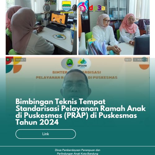 Bimbingan Teknis Tempat Standarisasi Pelayanan Ramah Anak di Puskesmas (PRAP) di Puskesmas Tahun 2024