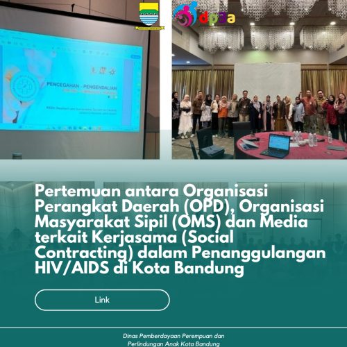 Pertemuan antara Organisasi Perangkat Daerah (OPD), Organisasi Masyarakat Sipil (OMS) dan Media terkait Kerjasama (Social Contracting) dalam Penanggulangan HIV/AIDS di Kota Bandung