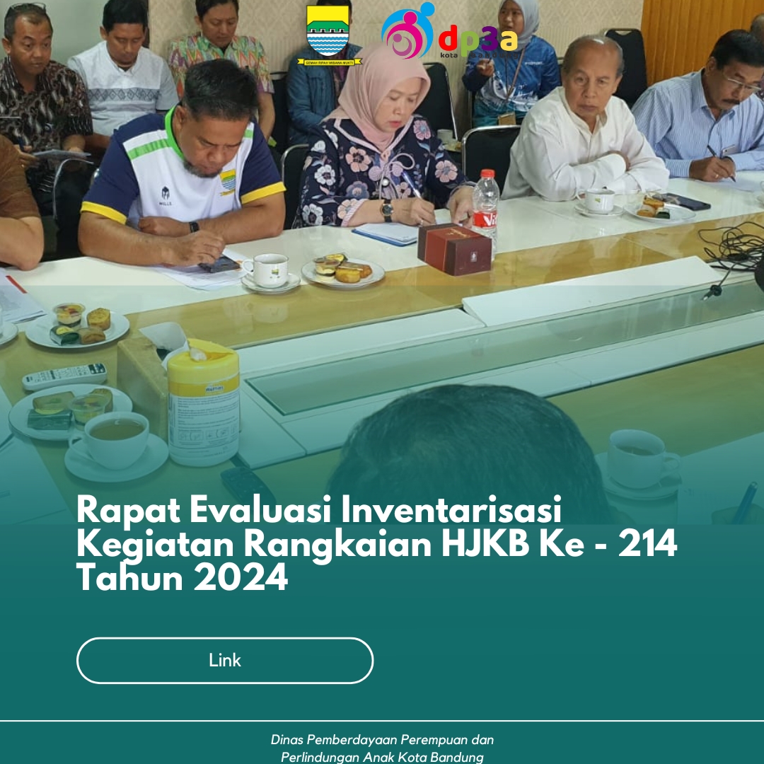 You are currently viewing Rapat Evaluasi Inventarisasi Kegiatan Rangkaian Hari Jadi Kota Bandung (HJKB) ke – 214 tahun 2024