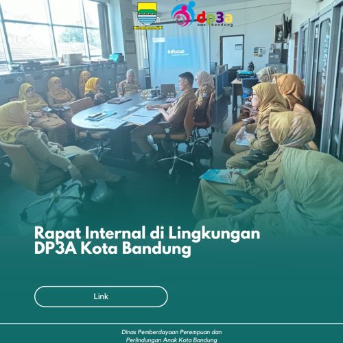 Rapat Internal di Lingkungan DP3A Kota Bandung