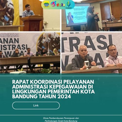 RAPAT KOORDINASI PELAYANAN ADMINISTRASI KEPEGAWAIAN DI LINGKUNGAN PEMERINTAH KOTA BANDUNG TAHUN 2024