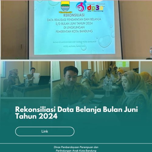 Rekonsiliasi Data Belanja Bulan Juni Tahun 2024