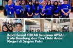 Bakti Sosial FOKAB Bersama APSAI Kota Bandung dan Tim Cinta Anak Negeri di Sespim Polri