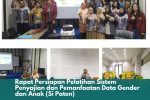 Rapat Persiapan Pelatihan Sistem Penyajian dan Pemanfaatan Data Gender dan Anak (Si Paten)