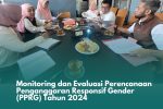 Monitoring dan Evaluasi Perencanaan Penganggaran Responsif Gender (PPRG) Tahun 2024