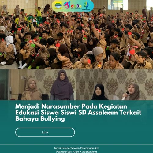 Menjadi Narasumber Pada Kegiatan Edukasi Siswa Siswi SD Assalaam Terkait Bahaya Bullying