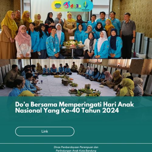 Do’a Bersama Memperingati Hari Anak Nasional Yang Ke-40 Tahun 2024