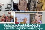 Monitoring Lanjutan Pelatihan Tata Rias dan Menjahit di Lokasi P2WKSS RW 02 Kelurahan Sukagalih Kecamatan Sukajadi