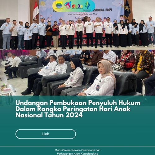 Menghadiri Pembukaan Penyuluh Hukum Bertepatan Dengan Hari Anak Nasional Tahun 2024