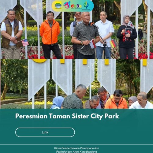 Peresmian Taman Sister City Park