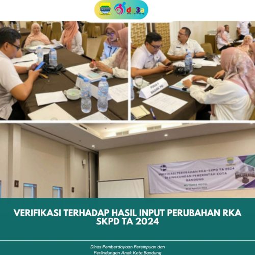 VERIFIKASI TERHADAP HASIL INPUT PERUBAHAN RKA SKPD TA 2024