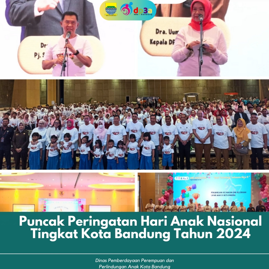 You are currently viewing Peringatan Hari Anak Nasional Tingkat Kota Bandung Tahun 2024