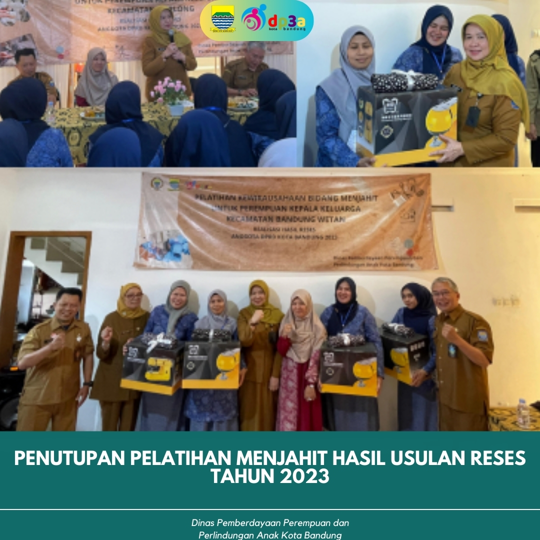 You are currently viewing PENUTUPAN PELATIHAN MENJAHIT HASIL USULAN RESES TAHUN 2023