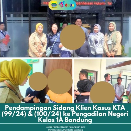 Pendampingan Sidang Klien Kasus KTA (99/24) & (100/24) ke Pengadilan Negeri Kelas 1A Bandung