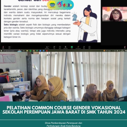 PELATIHAN COMMON COURSE GENDER VOKASIONAL SEKOLAH PEREMPUAN JAWA BARAT DI SMK TAHUN 2024