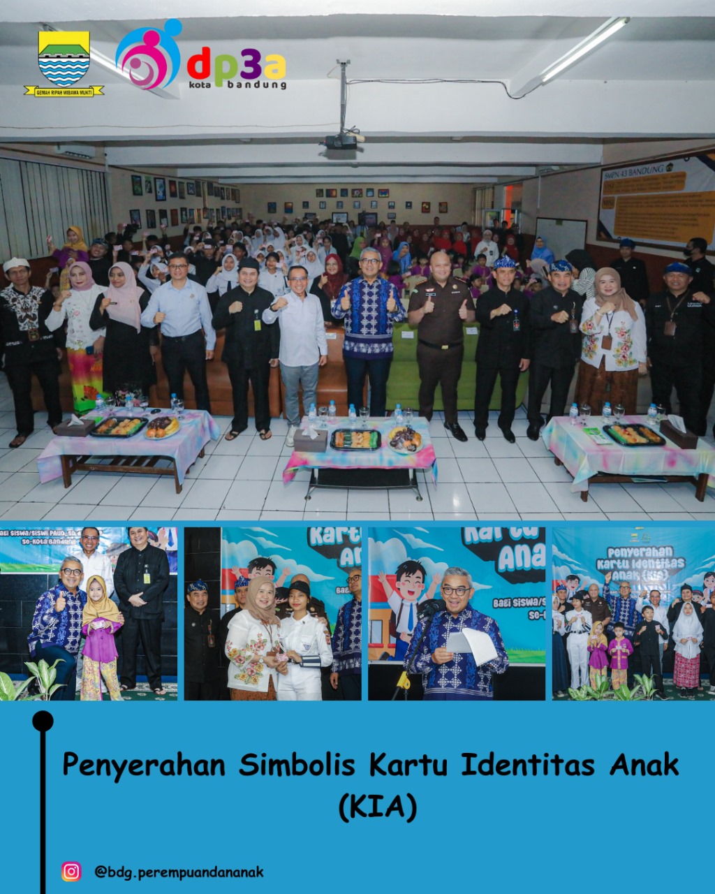 You are currently viewing Penyerahan 52.010 Kartu Identitas Anak (KIA) sebagai Bentuk Perlindungan Anak Sejak Dini