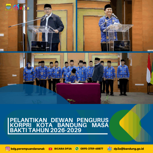 Pelantikan Dewan Pengurus Korpri Kota Bandung Masa Bakti Tahun 2029-2029