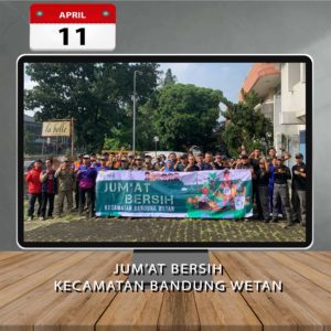 Read more about the article Kegiatan JUMSIH Tingkat Kecamatan Bandung Wetan di Jl. Cikapayang