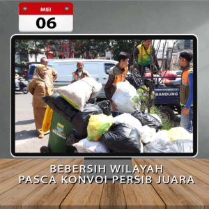 Read more about the article Bebersih Wilayah Pasca Konvoy Persib
