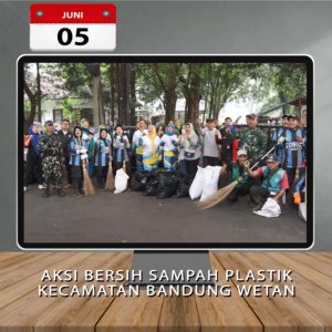 Read more about the article Aksi Bersih Sampah Plastik di wilayah Kecamatan Bandung Wetan