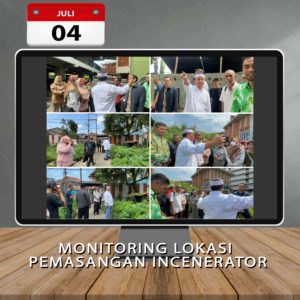 Read more about the article Monitoring Lokasi Pemasangan Incenerator di Rumah Deret Tamansari