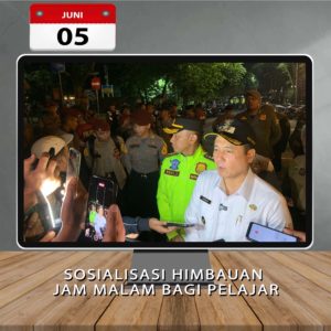 Read more about the article Sosialisasi himbauan jam malam bagi pelajar