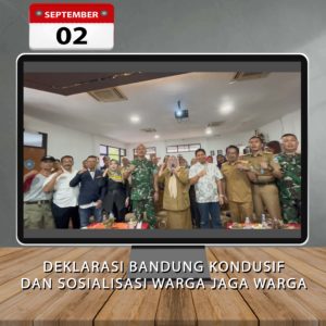 Read more about the article Deklarasi Bandung Kondusif oleh seluruh Forkopimcam Kecamatan Bandung Wetan