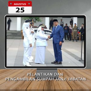 Read more about the article Pelantikan dan Pengambilan Sumpah Janji Jabatan dari Bapak Wali Kota Bandung