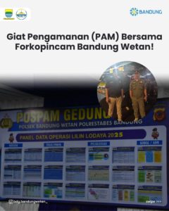 Read more about the article Giat PAM Bersama Forkopimcam Bandung Wetan