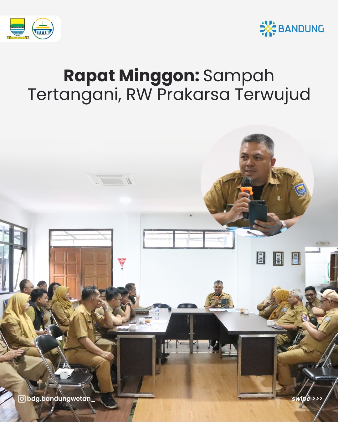 You are currently viewing Rapat Minggon: Sampah Tertangani, RW Prakarsa Terwujud