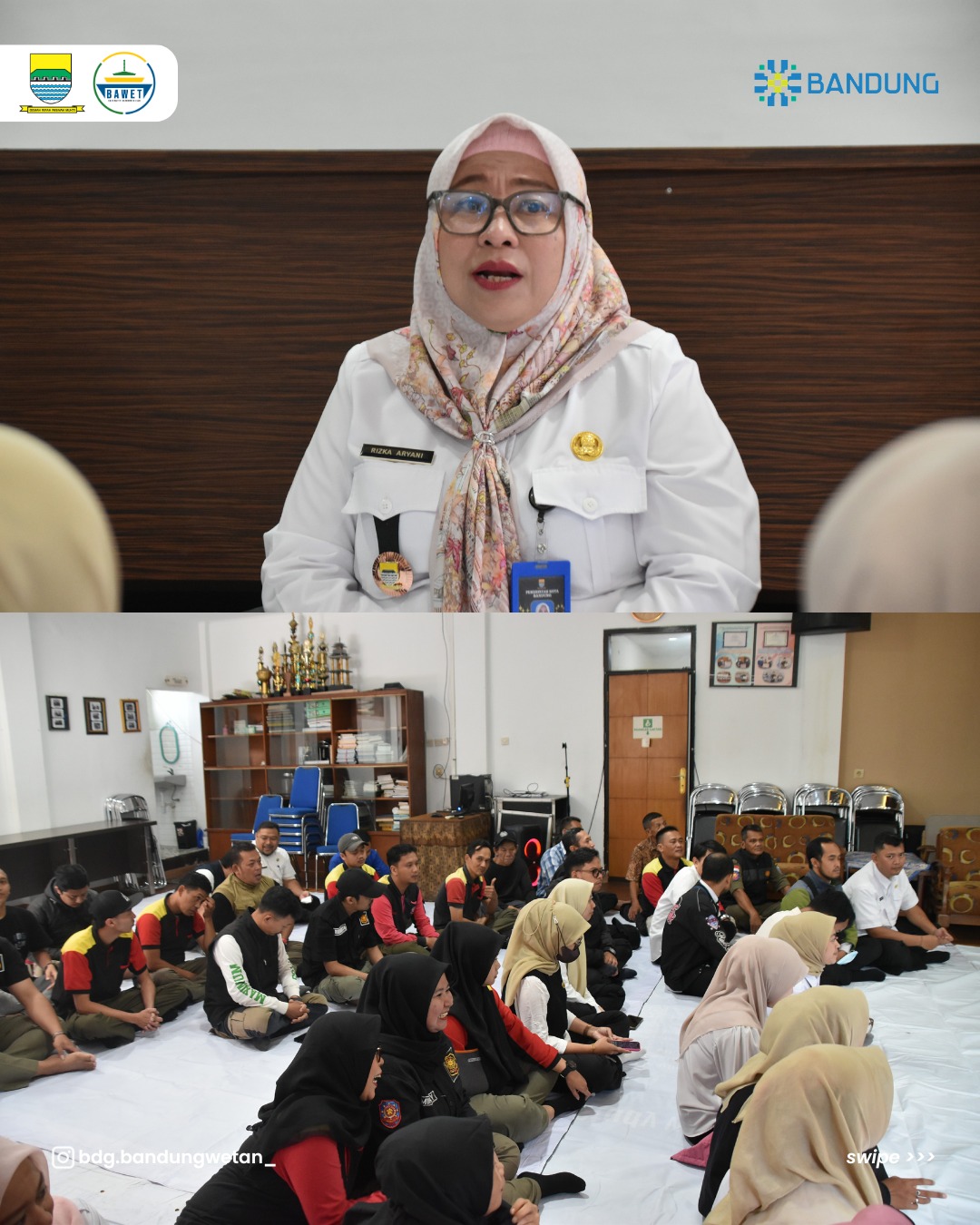 You are currently viewing Pembinaan Tenaga Admin, Trantib, Gober, dan Linmas se-wilayah Kecamatan Bandung Wetan