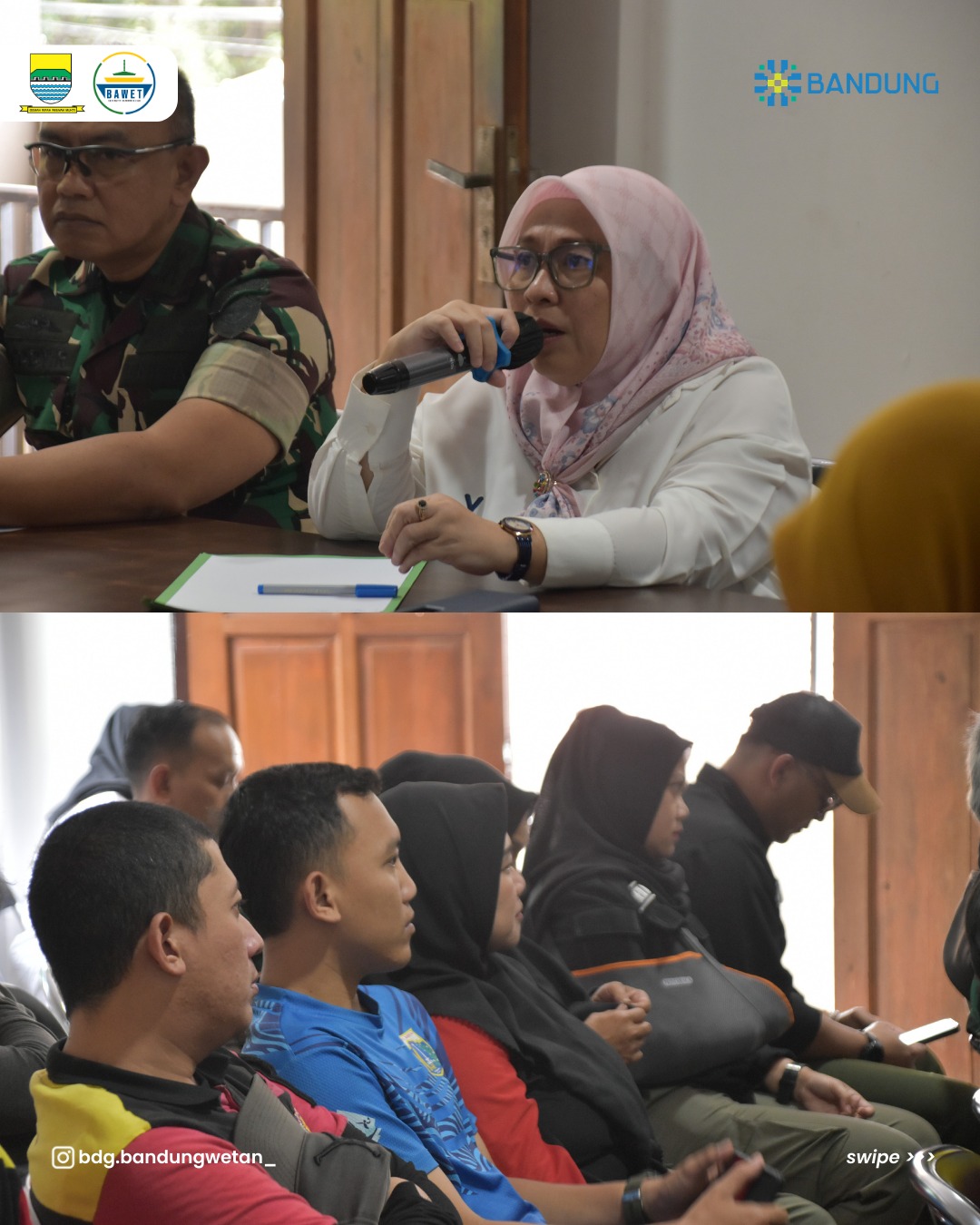 Read more about the article Rapat Koordinasi Forkopimcam Perihal Pengamanan Jembatan Pasoepati dan Penataan PKL
