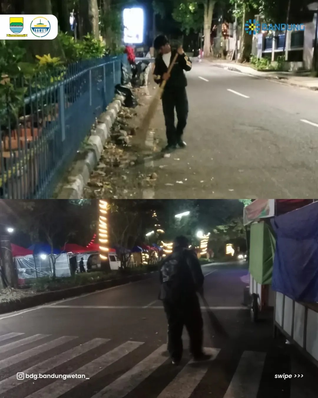 You are currently viewing Menjelang Lebaran 2026, para pelaku usaha yang berjualan di Jalan Citarum dan Jalan Trunojoyo