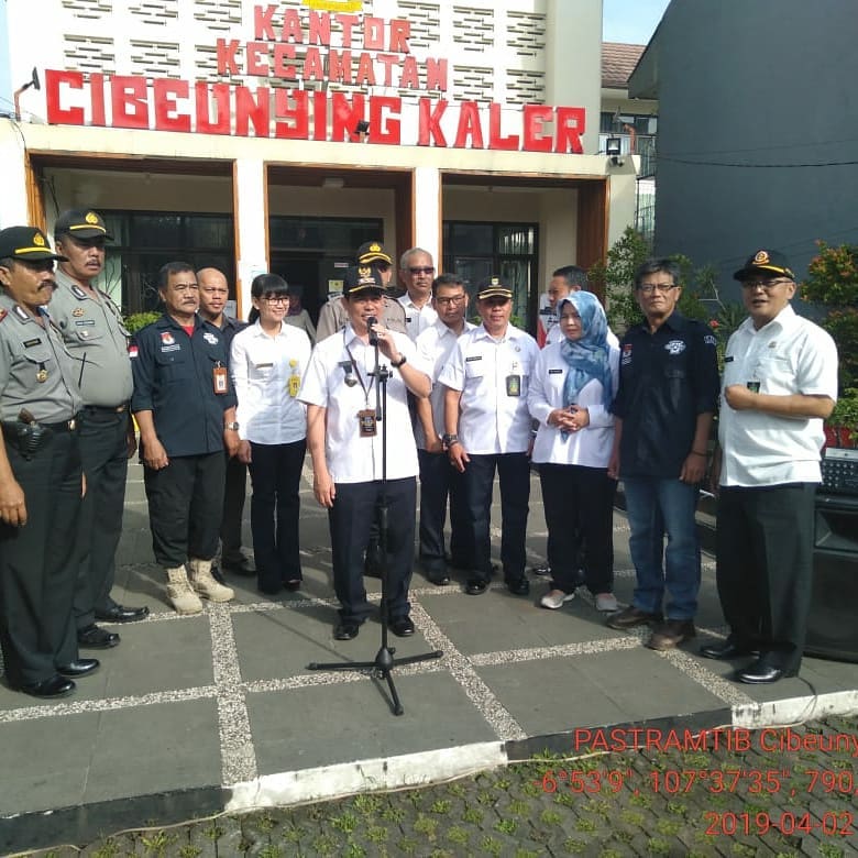 Read more about the article Giat apel gabungan bersama Forkompimcam dan para penyelenggara Pemilu Tahun 2019