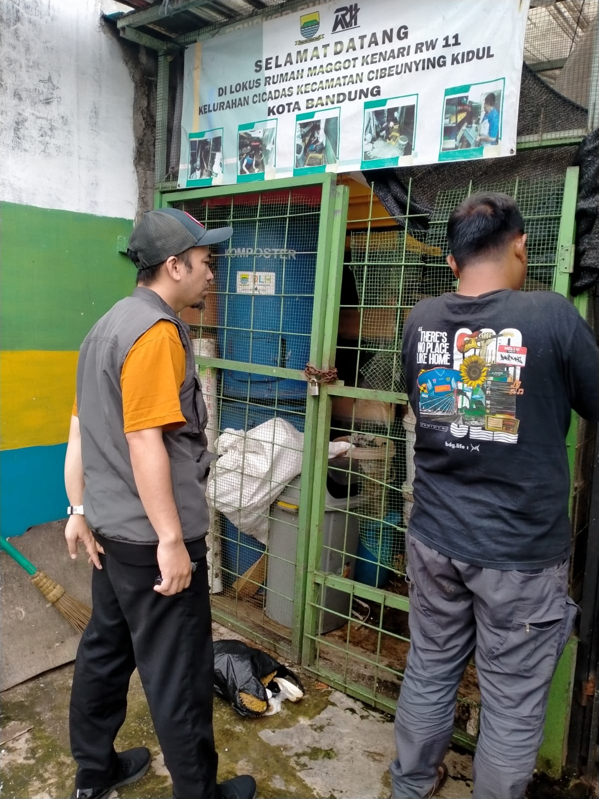6) Distribusi Sampah Organik ke masing masing Rumah Magot (1)