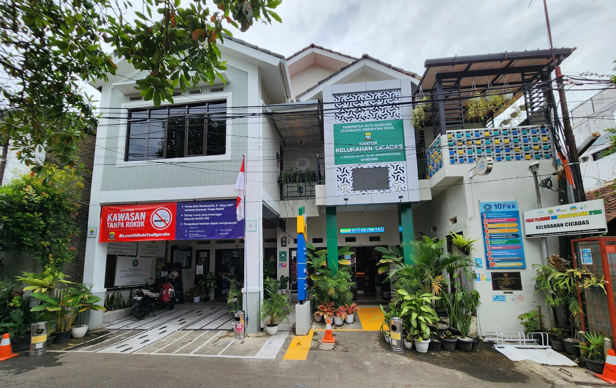 Wajah Baru Kelurahan Cicadas