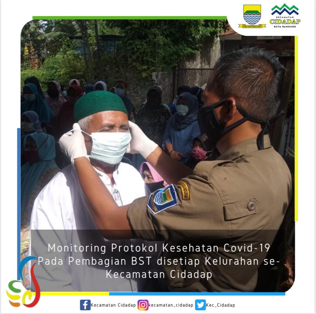 You are currently viewing Monitoring Penerapan Protokol Kesehatan disetiap Kelurahan se-Kecamatan Cidadap